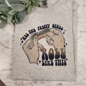 Cannabis shirt popular trending cheetah pretty girls roll like this